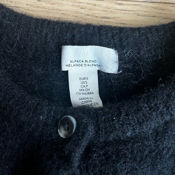 H&M Alpaca Blend Cardigan - Picture 3 of 3